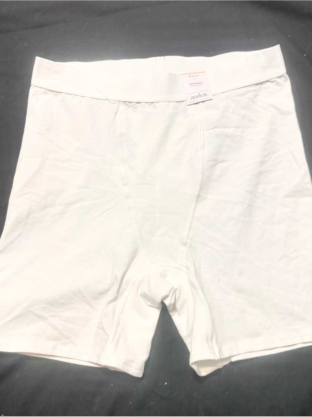 Target Auden women’s White Boycut Briefs
